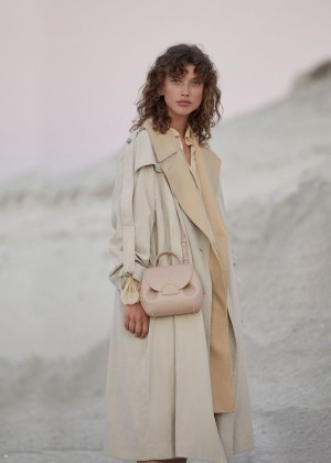 Sacs Polene Numéro Un Nano Femme Beige | 168-XOTDZG