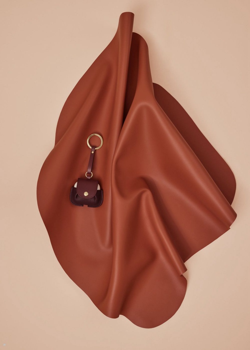 Charms Polene Airpods Case Femme Bordeaux | 176-QZPRES